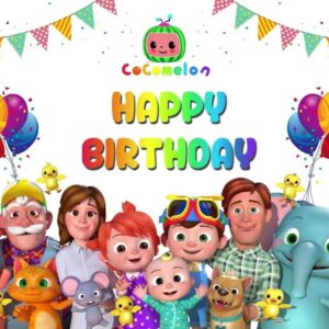 Cocomelon Birthday Theme